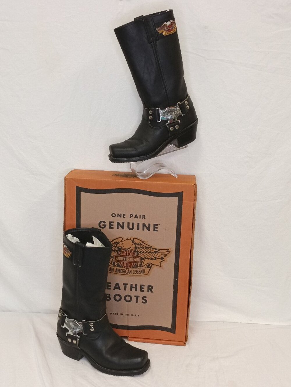 Vintage in Box Harley Davidson Boots